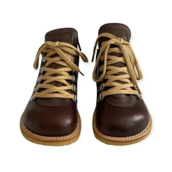 Lace Up Boots With Zipper in Angulus Brown by Angulus - Last One In Stock - 25 EUR