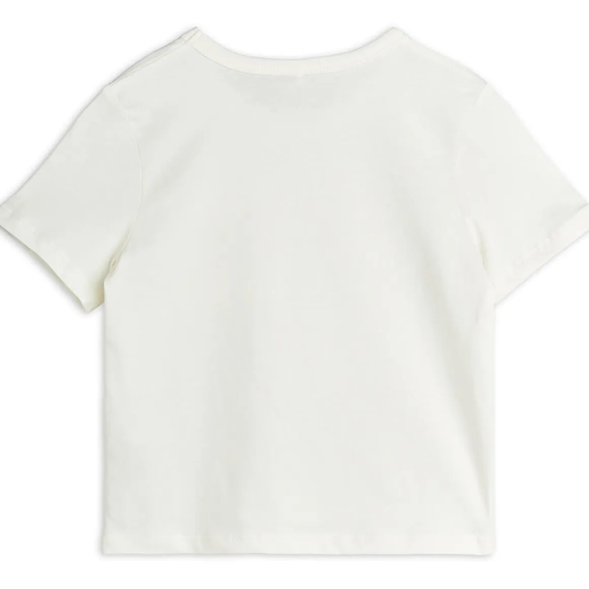 Ladybugs Embroidered T Shirt in Off White by Mini Rodini