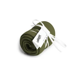 La Haute Ribbed Knee High Socks in Olive Du Luberon by Collegien