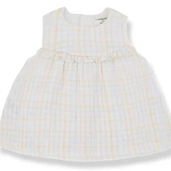 Laia Dress in Ecru by 1+ in the Family
