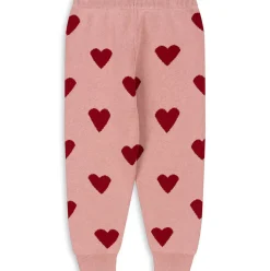 Lapis Knit Baby Pants in Mellow Rose by Konges Slojd