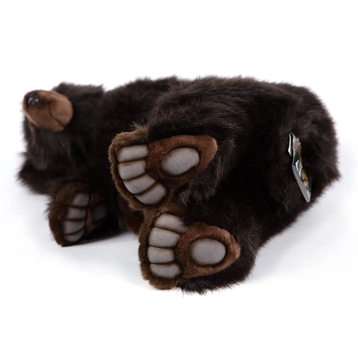 Large Brown Bear Sleeping (70cm) by Hansa