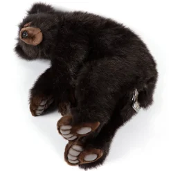 Large Brown Bear Sleeping (70cm) by Hansa