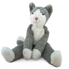 Large Cat Floppy Animal Soft Toy by Senger Naturwelt