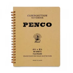 Large Coil Notebook in Natural by Hightide Penco