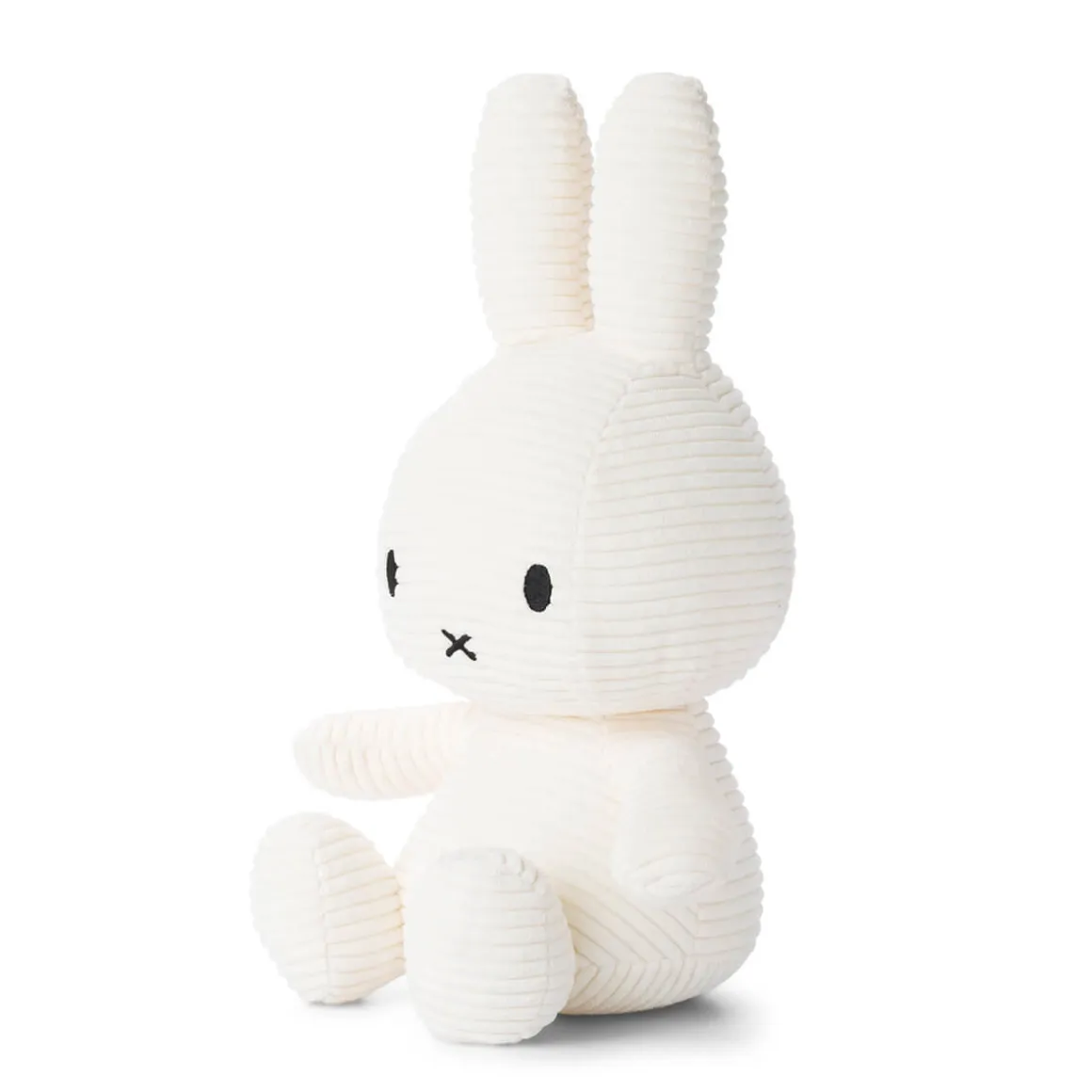 Large Corduroy Miffy in White (33cm) by Bon Ton Toys