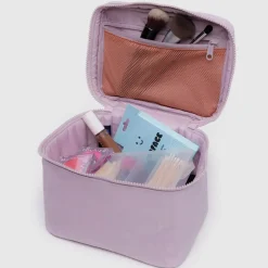 Large Cosmetic Case in Dusty Pink by Baggu