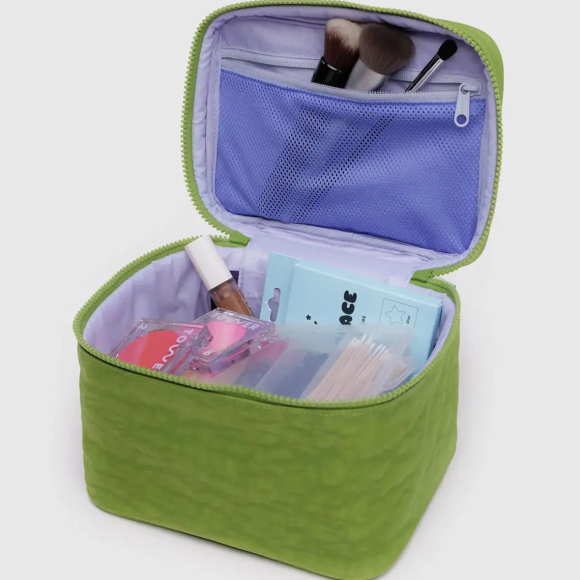Large Cosmetic Case in Green Juice by Baggu