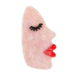 Large Face Hair Claw in White by Coucou Suzette