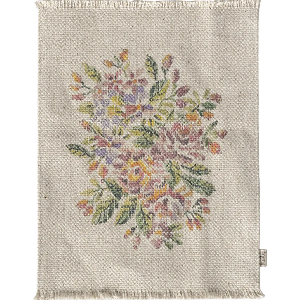 Large Floral Rug by Maileg