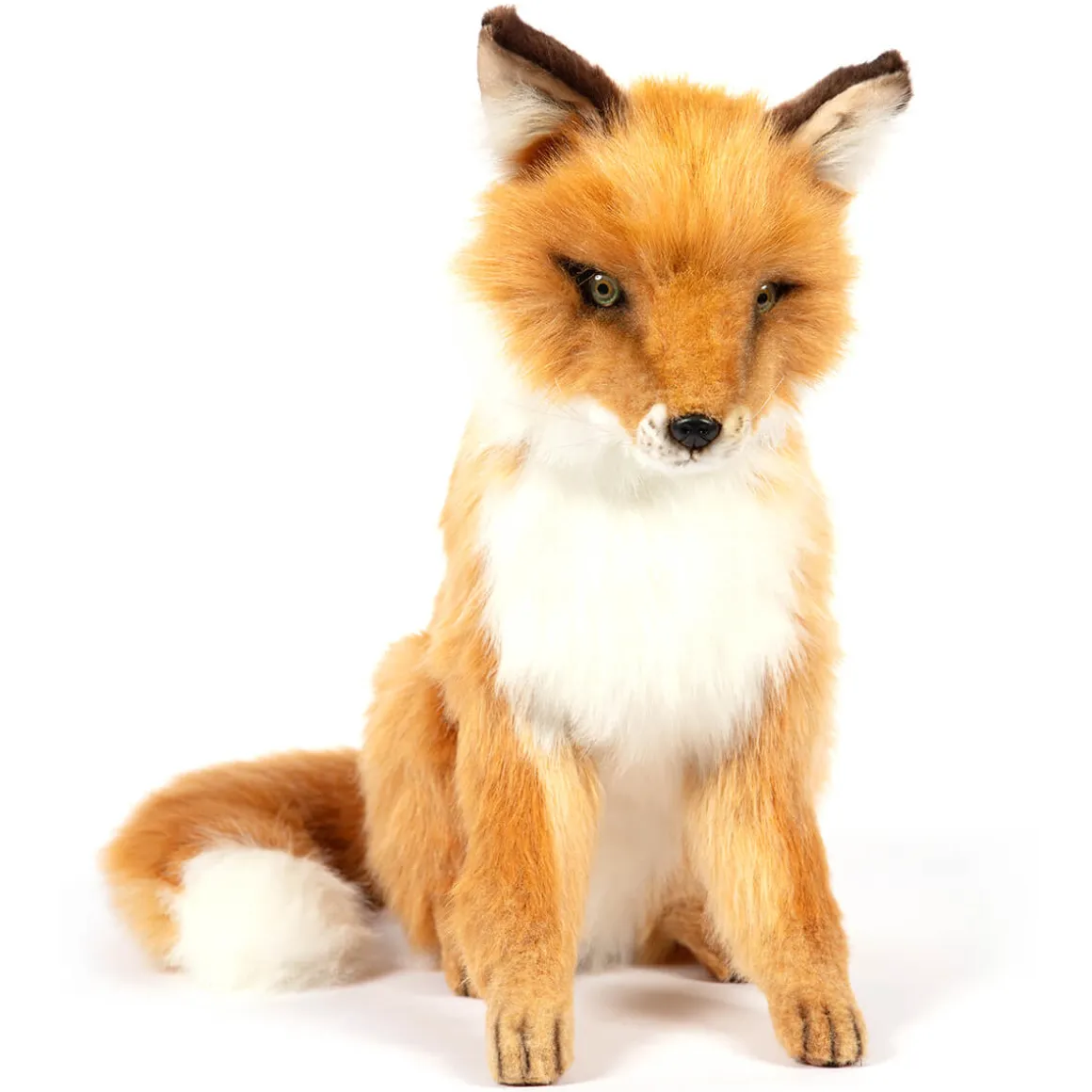 Large Fox Sitting (38cm) by Hansa