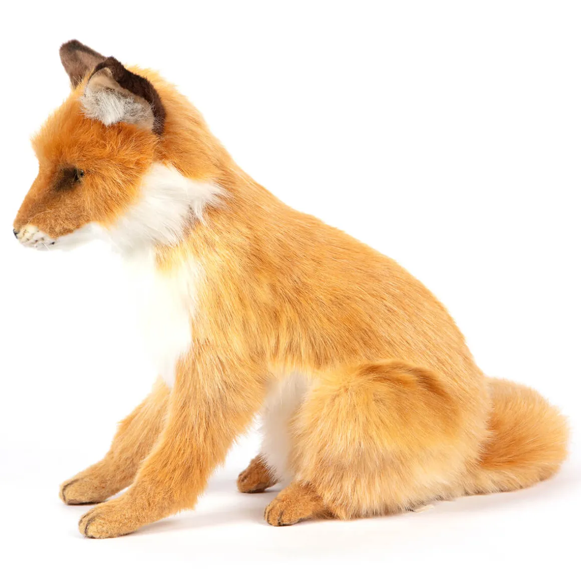 Large Fox Sitting (38cm) by Hansa
