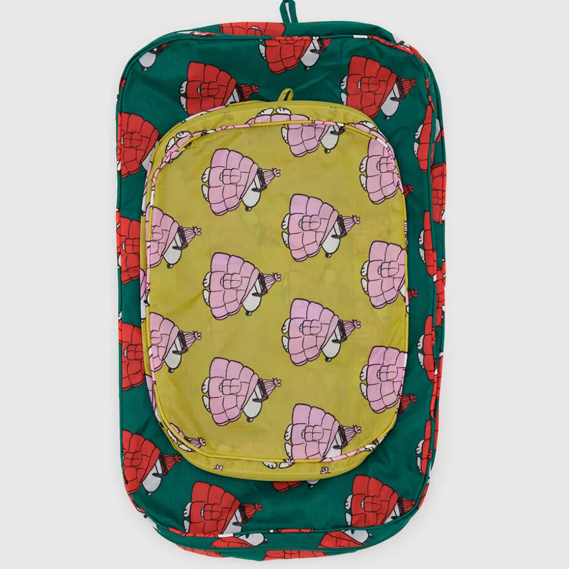 Large Packing Cube Set in Puffer Snoopy by Baggu