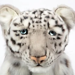 Large Snow Leopard Cub Sitting (48cm) by Hansa