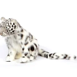 Large Snow Leopard Cub Sitting (48cm) by Hansa