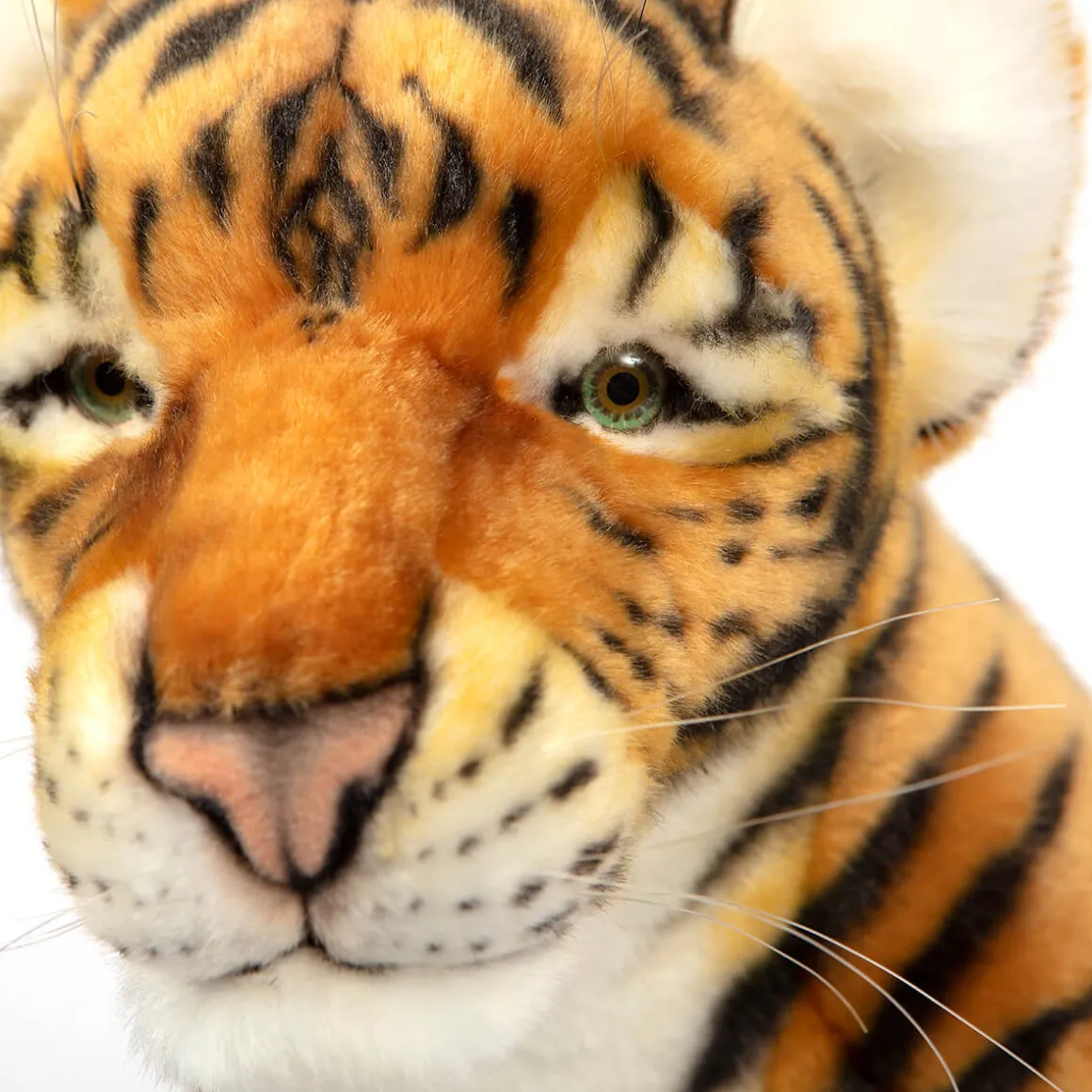 Large Tiger Cub Sitting (42cm) by Hansa