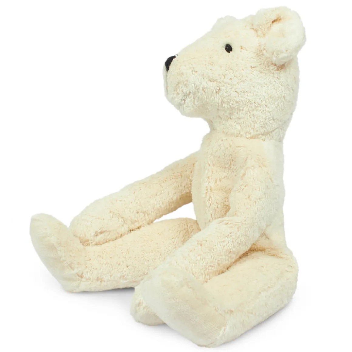 Large White Bear Floppy Animal Soft Toy by Senger Naturwelt
