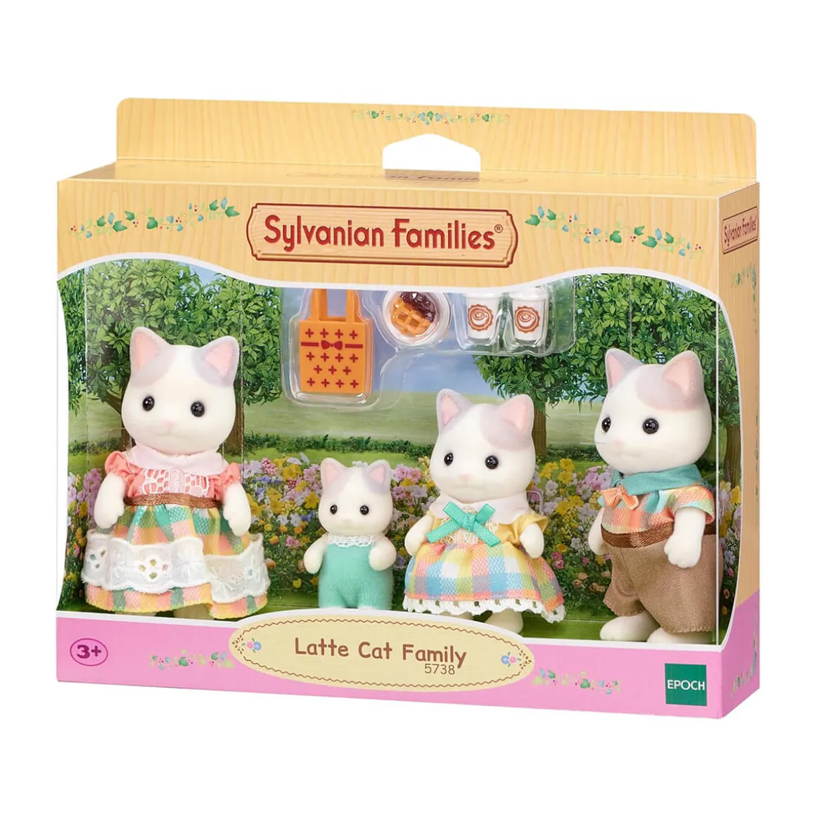 Latte Cat Family by Sylvanian Families