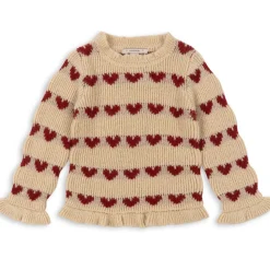 Laula Sweater in Heart by Konges Slojd
