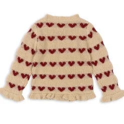 Laula Sweater in Heart by Konges Slojd