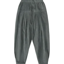 Layla Trousers in Blue Velvet by Little Cotton Clothes