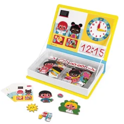 Learn To Tell The Time Magneti Book by Janod