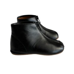 Leather Booties in Black by PèPè