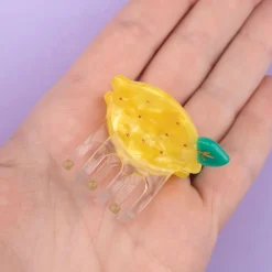 Lemon Mini Hair Claw by Coucou Suzette
