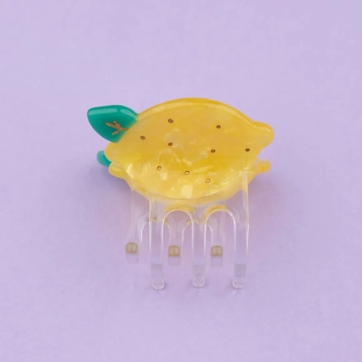 Lemon Mini Hair Claw by Coucou Suzette