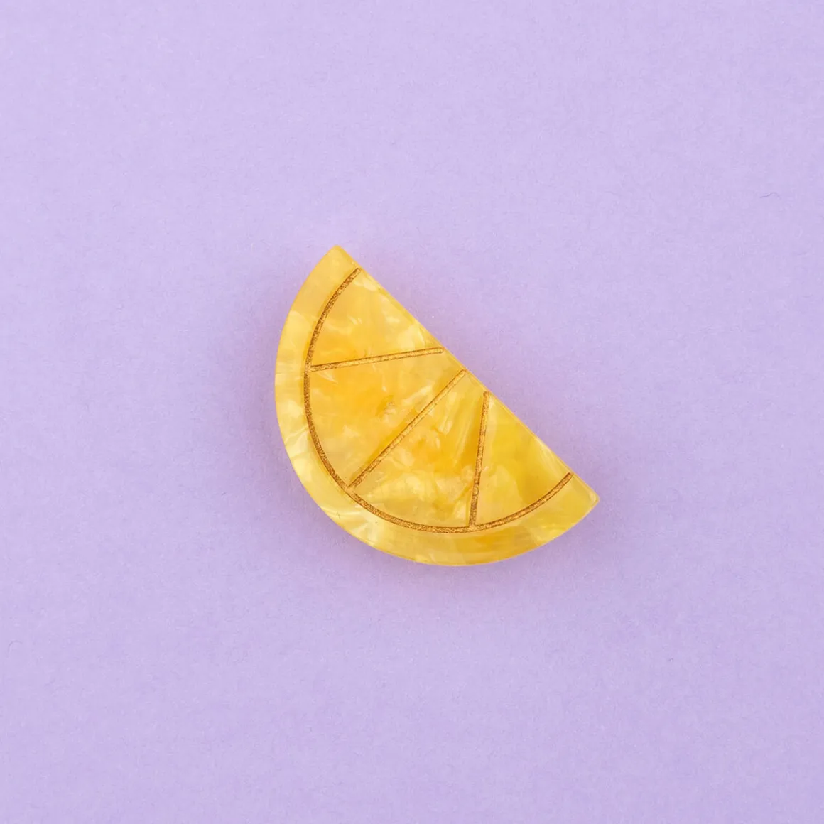 Lemon Wedge Hair Clip by Coucou Suzette