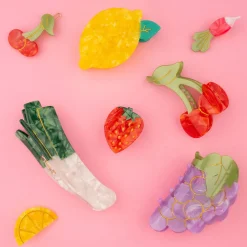 Lemon Wedge Hair Clip by Coucou Suzette