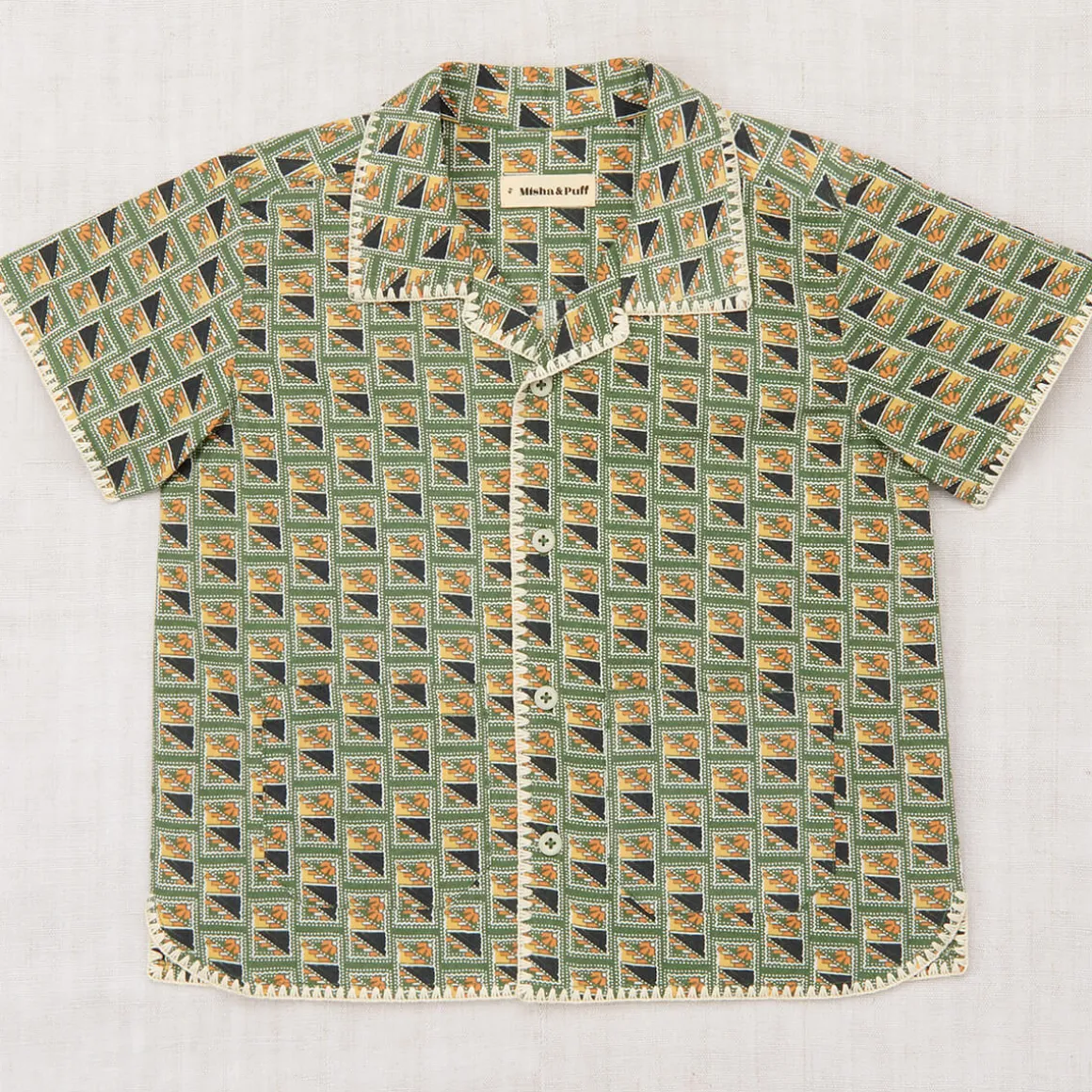 Leon Top in Lawn Stamps by Misha & Puff