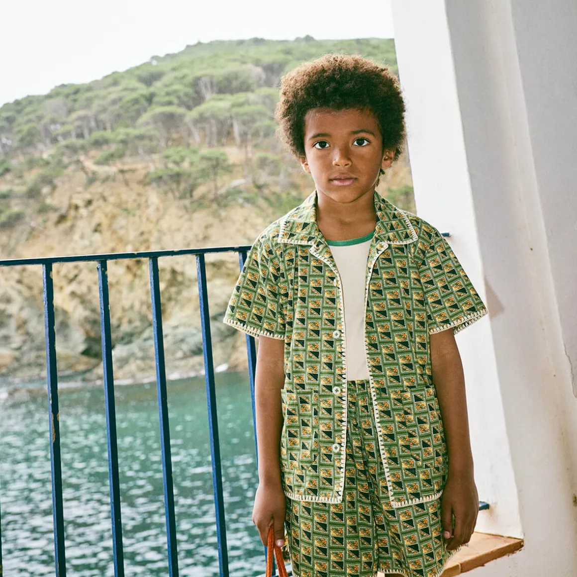Leon Top in Lawn Stamps by Misha & Puff
