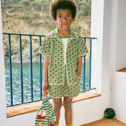Leon Top in Lawn Stamps by Misha & Puff