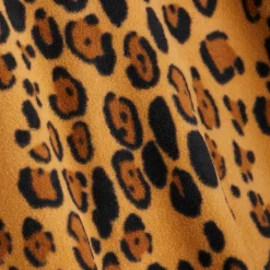 Leopard Fleece Trousers by Mini Rodini