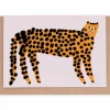 Leopard Greetings Card by Marcello Velho for Evermade