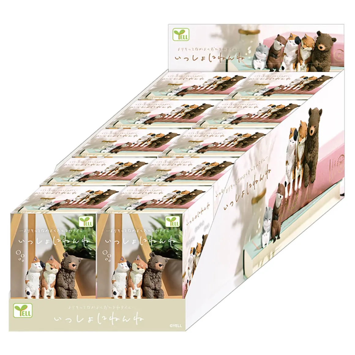 Let's Sleep Together Animals Blind Box by Yell Japan