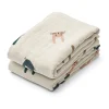 Lewis Muslin Cloths in Bunny / Sandy by Liewood (2 Pack)