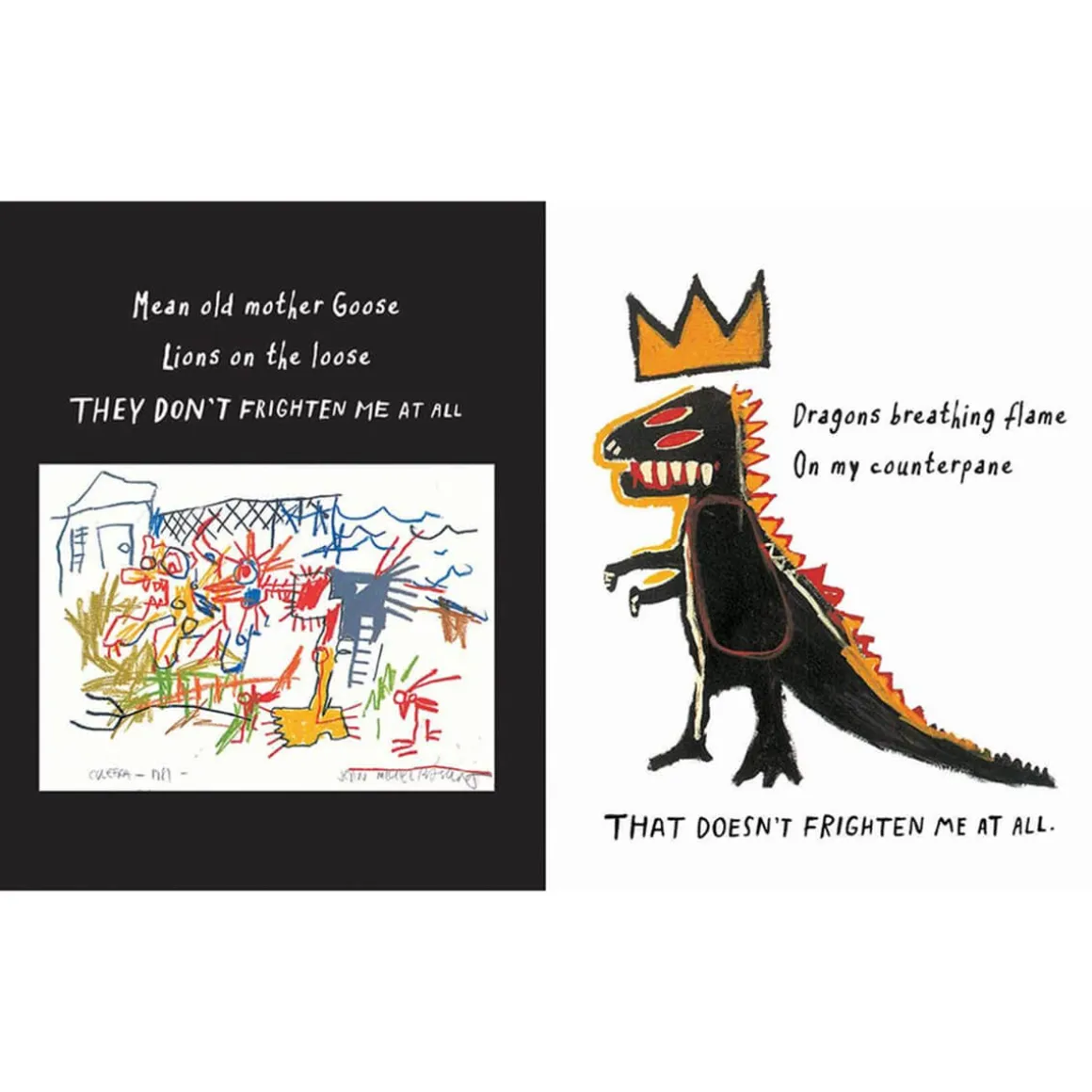 Life Doesn't Frighten Me (25th Anniversary Edition) by Maya Angelou & Jean-Michel Basquiat