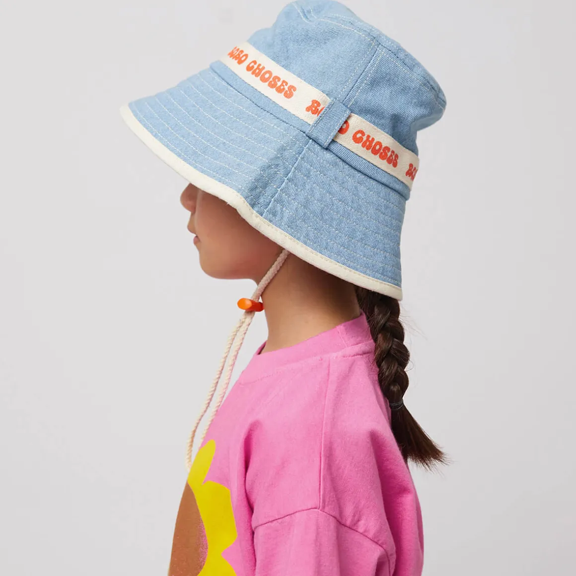 Light Denim Bucket Hat by Bobo Choses