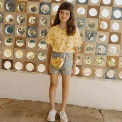 Lightning Denim Shorts by Tinycottons