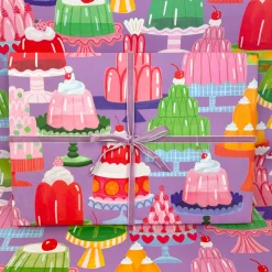 Lilac Jelly Gift Wrap by Ickaprint