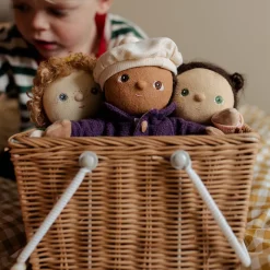 Lila Lavender Dress Me Dinky Dinkums Doll by Olli Ella