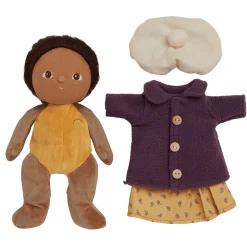 Lila Lavender Dress Me Dinky Dinkums Doll by Olli Ella