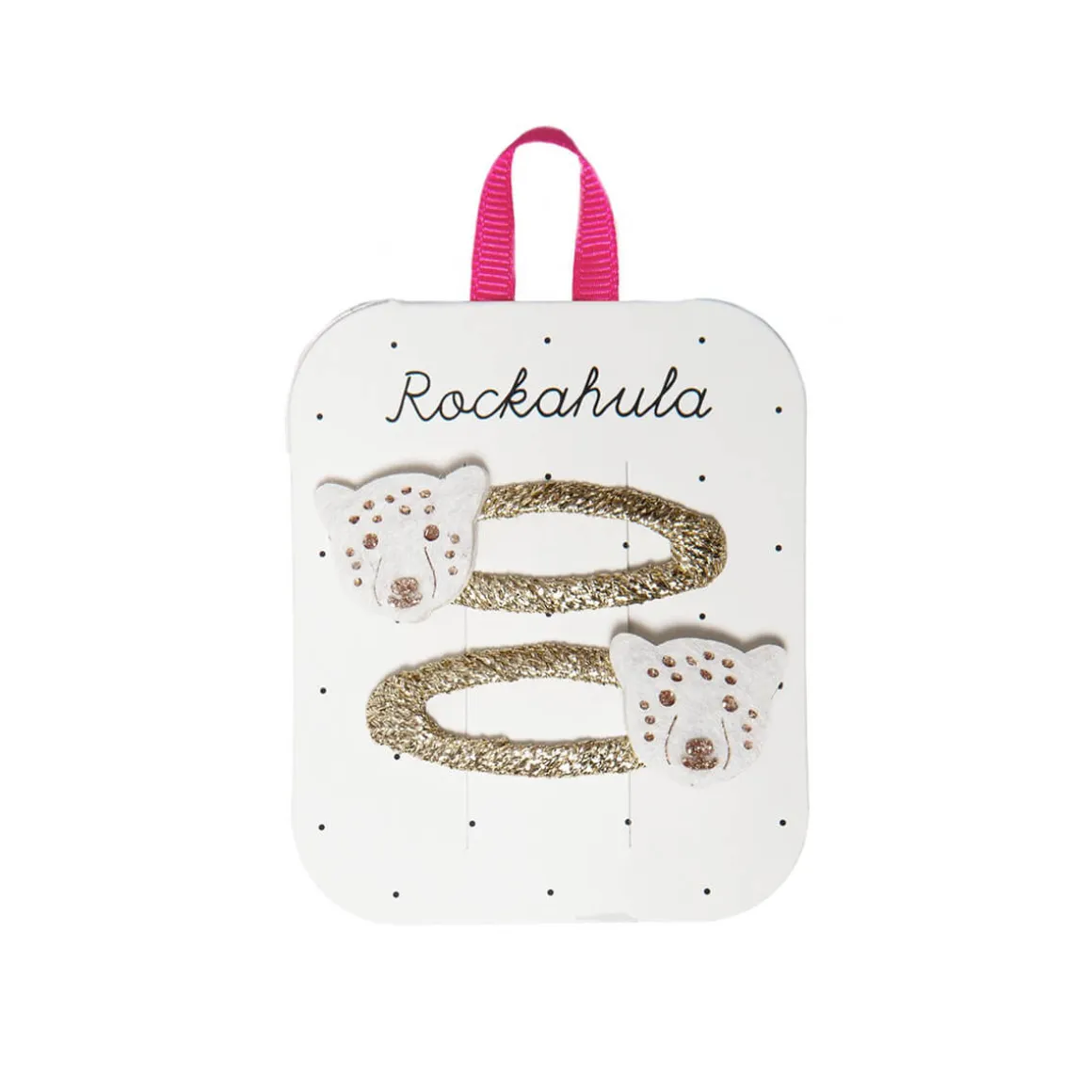 Lily Leopard Hair Clips by Rockahula