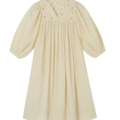 Lily Of The Valley Dress in Buttermilk by Faune