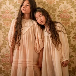 Lily Of The Valley Dress in Buttermilk by Faune