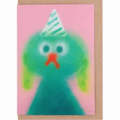 Limeade Greetings Card by Jon Burgerman for Evermade