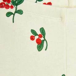 Lingonberries AOP Shorts in Off White by Mini Rodini