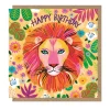 Lion Birthday Greetings Card by Emma Jayne for Earlybird Designs